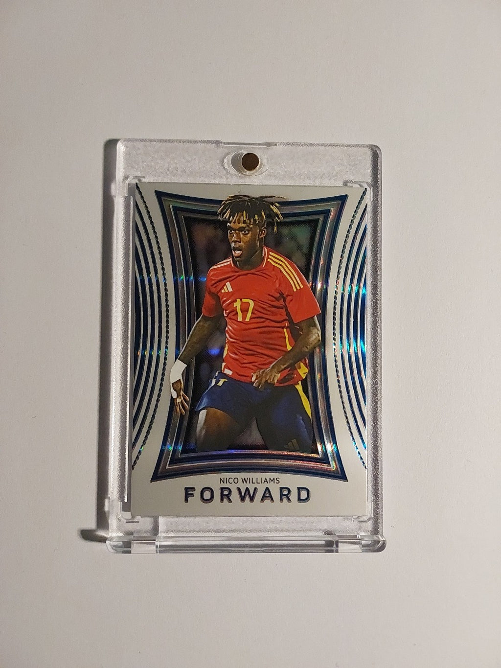 Futera Platinum 2025 Nico Williams Spanien Atletico Bilbao Parallel 12/19 Rare – Bild 1