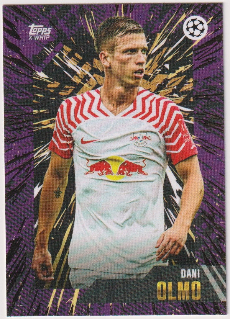 Topps UEFA Champions League Dani Olmo RB Leipzig x WHIP Parallel Rare – Bild 1