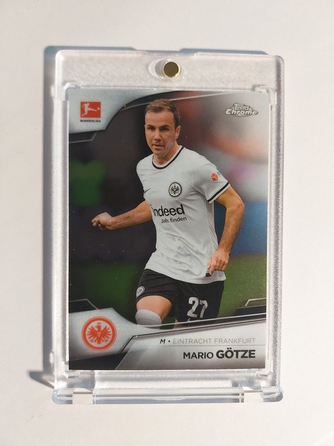 Topps Chrome Bundesliga 2022-23 Mario Götze Frankfurt Parallel Rare Base Hit – Bild 1