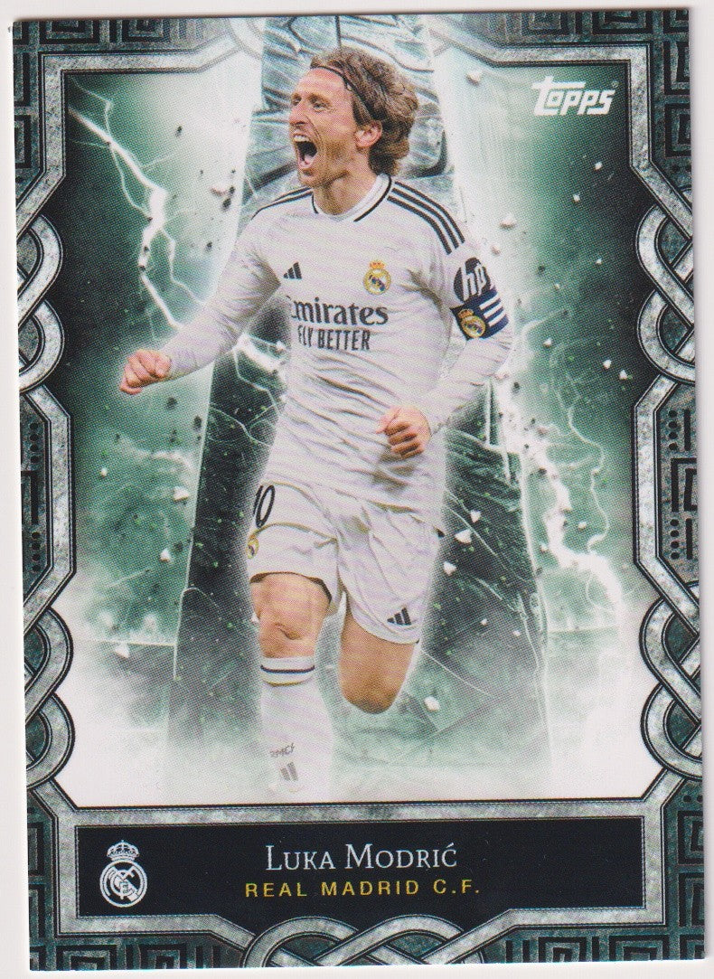 Topps Topps 2024-25 Luka Modrić Real Madrid C.F. Topps Parallel Rare MO-5 – Bild 1
