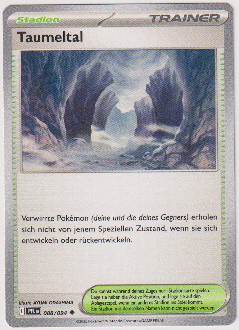 Pokemon TCG Taumeltal #088/094 Uncommon (U) Deutsch 2025 – Bild 1