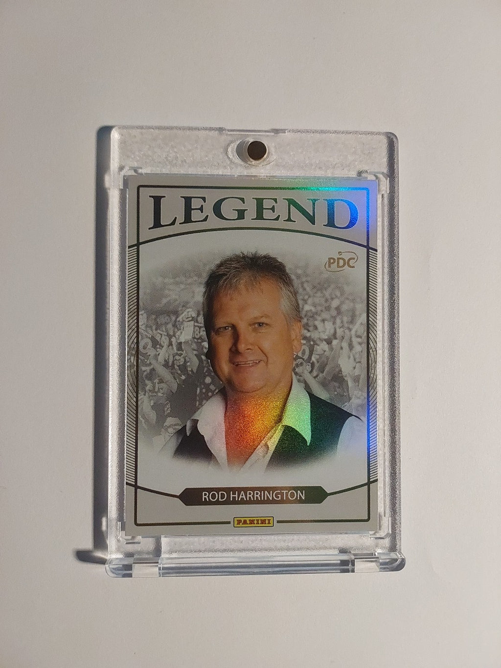 Panini PDC World Championship 2026 Rod Harrington Legend Parallel Refractor Rare – Bild 1