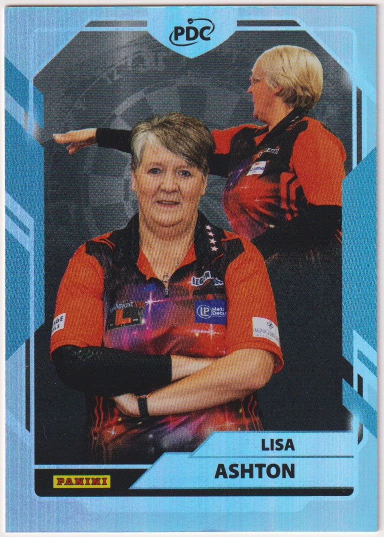 Panini PDC World Championship 2026 Lisa Ashton Refractor Parallel – Bild 1