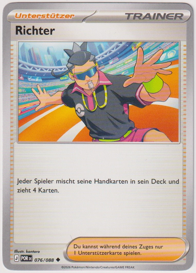 Pokemon TCG Richter #076/088 Uncommon (U) Deutsch 2026 – Bild 1