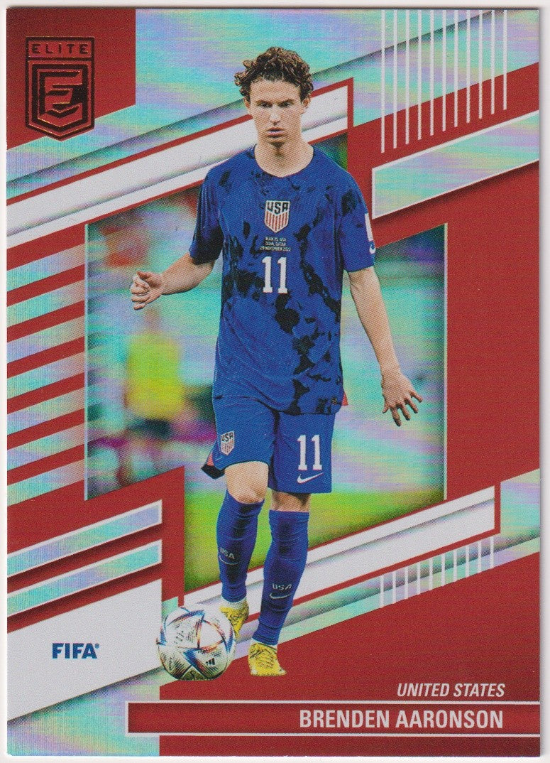 Panini Donruss Elite FIFA 2022-23 Brenden Aaronson United States - Parallel – Bild 1