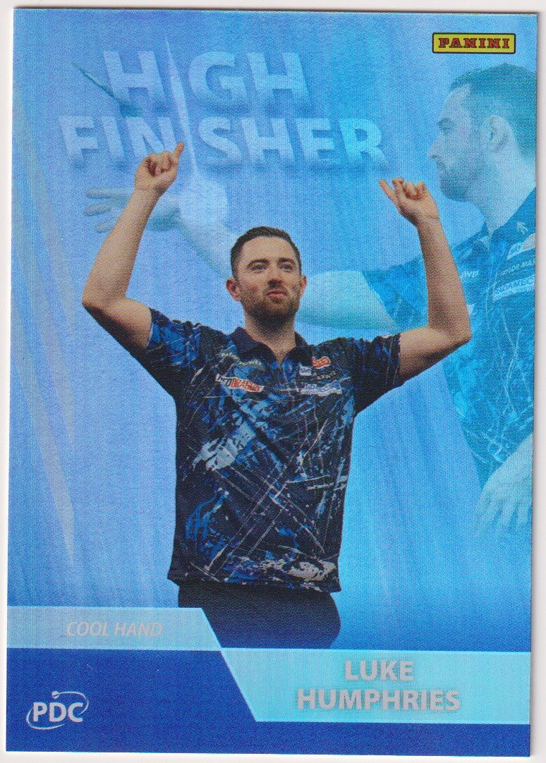 Panini PDC World Championship 2026 Luke Humphries "Cool Hand" Refractor Parallel – Bild 1