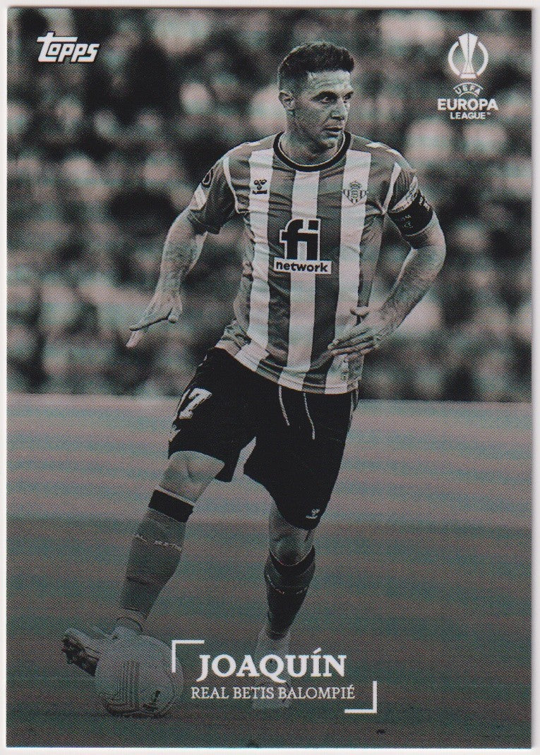 Topps Ondemand 2022-23 Joaquín Real Betis Balompié Europa League Parallel Rare – Bild 1