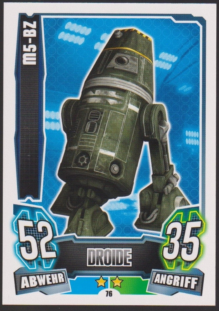 Topps Star Wars 2013 M5-BZ Republik Droide TCG Rare #76 – Bild 1