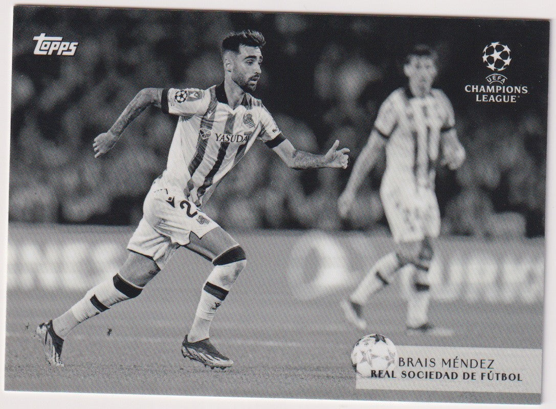 Topps SIMPLICIDAD 2024-25 Brais Méndez Real Sociedad de Fútbol UEFA Champions – Bild 1