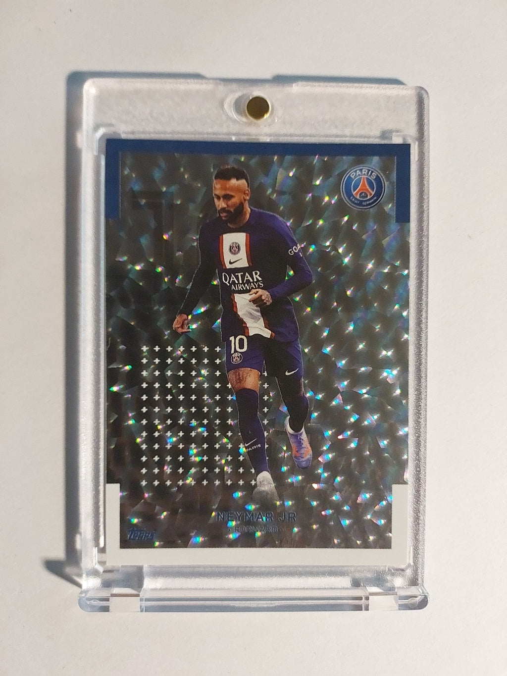 Topps Paris Saint-Germain 2022-23 Neymar Jr Static Foil Parallel Insert Rare Hit – Bild 1