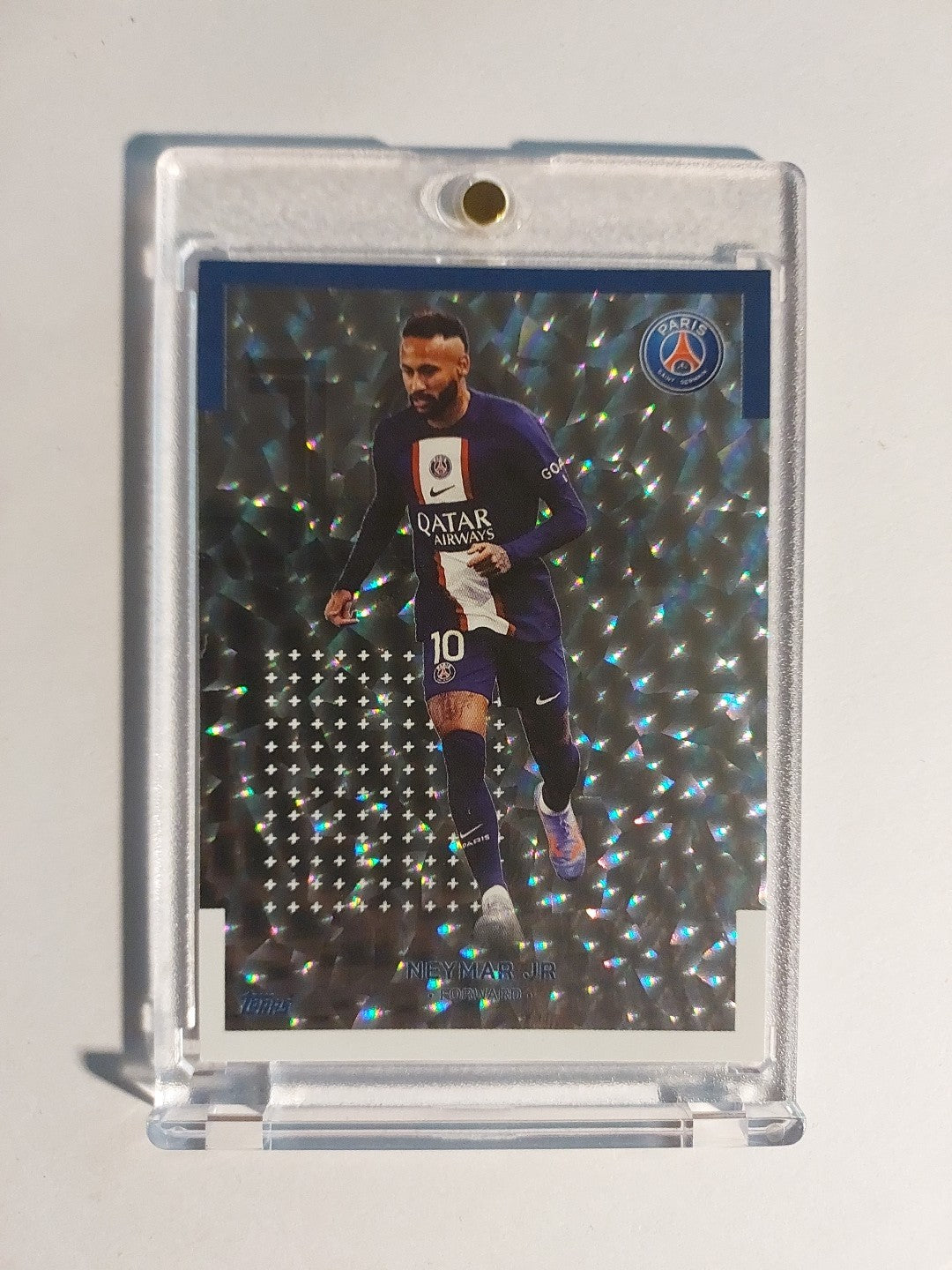 Topps Paris Saint-Germain 2022-23 Neymar Jr Static Foil Parallel Insert Rare Hit – Bild 1
