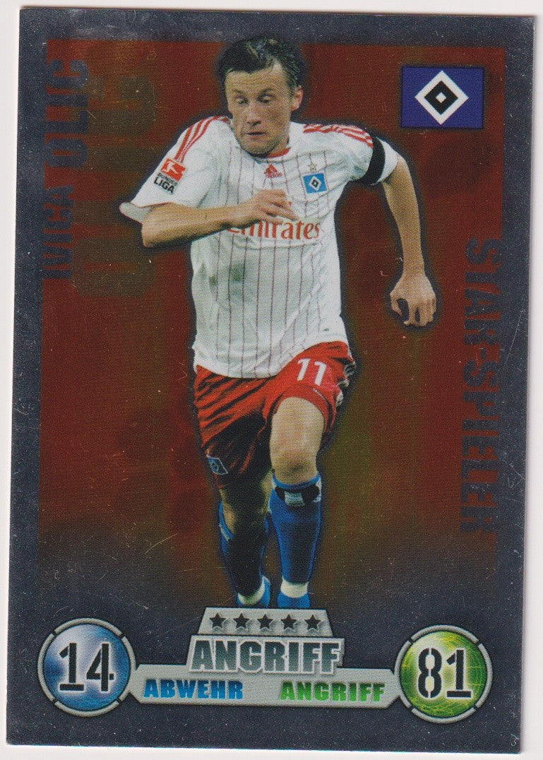 Topps Match Attax Ivica Olic Hamburger SV Parallel Rare Nr. 14 – Bild 1