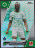 Topps Chrome 2023-24 Dickson Abiama Rookie Greuther Fürth Parallel Refractor – Bild 1