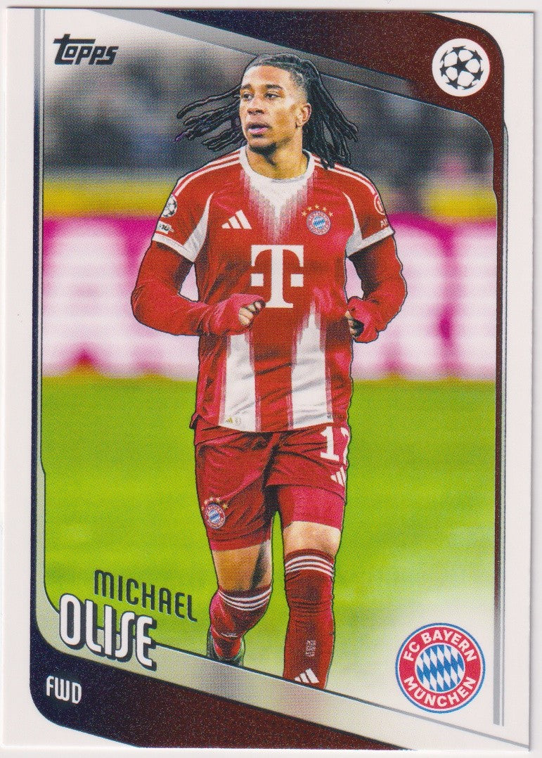 Topps Champions League 2026-27 Michael Olise FC Bayern München Parallel Rare 4 – Bild 1