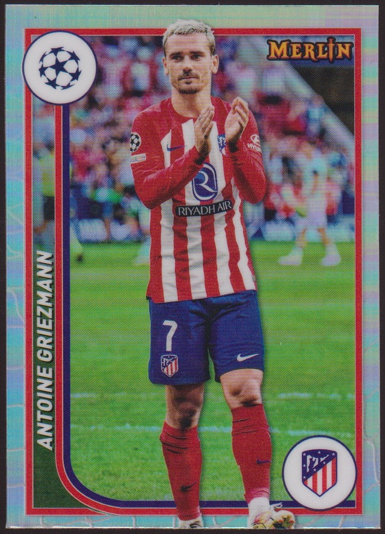 Topps Merlin Collections 2023-24 Antoine Griezmann Atlético de Madrid Parallel – Bild 1