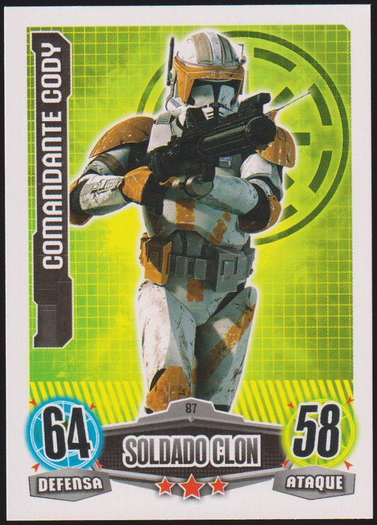 Topps Star Wars 2012 Commander Cody Republik Klonkrieger TCG Rare #3 – Bild 1