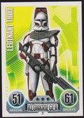 Topps Star Wars 2010 Leutnant Thire Republik Klonkrieger TCG Rare #27 – Bild 1