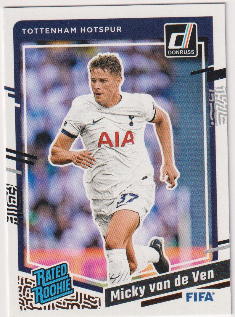 Panini 2023-24 Panini - Donruss Soccer 2023-24 Micky van de Ven Rookie – Bild 1