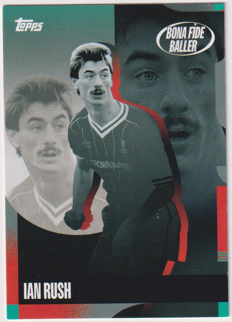 Topps Bona Fide Baller 2023-24 Ian Rush Liverpool Football Club (LFC) Parallel – Bild 1