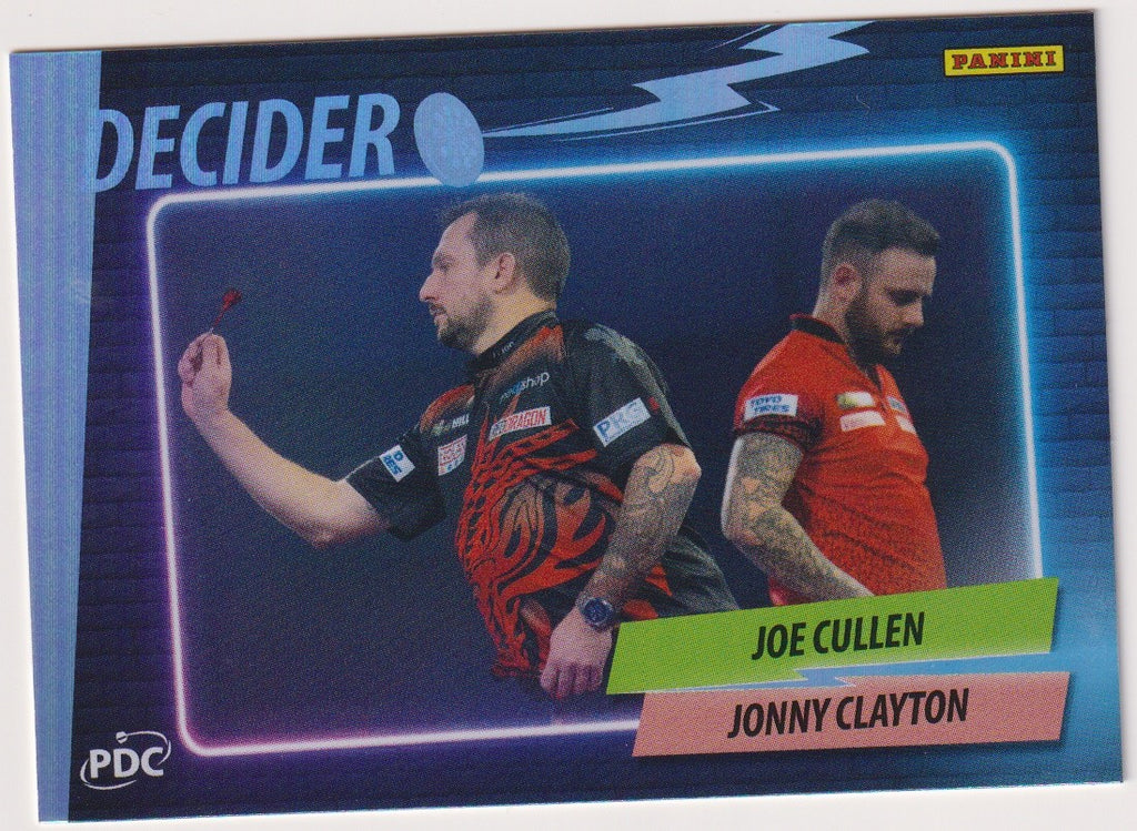 Panini PDC World Championship 2026 Joe Cullen & Jonny Clayton Refractor Parallel – Bild 1