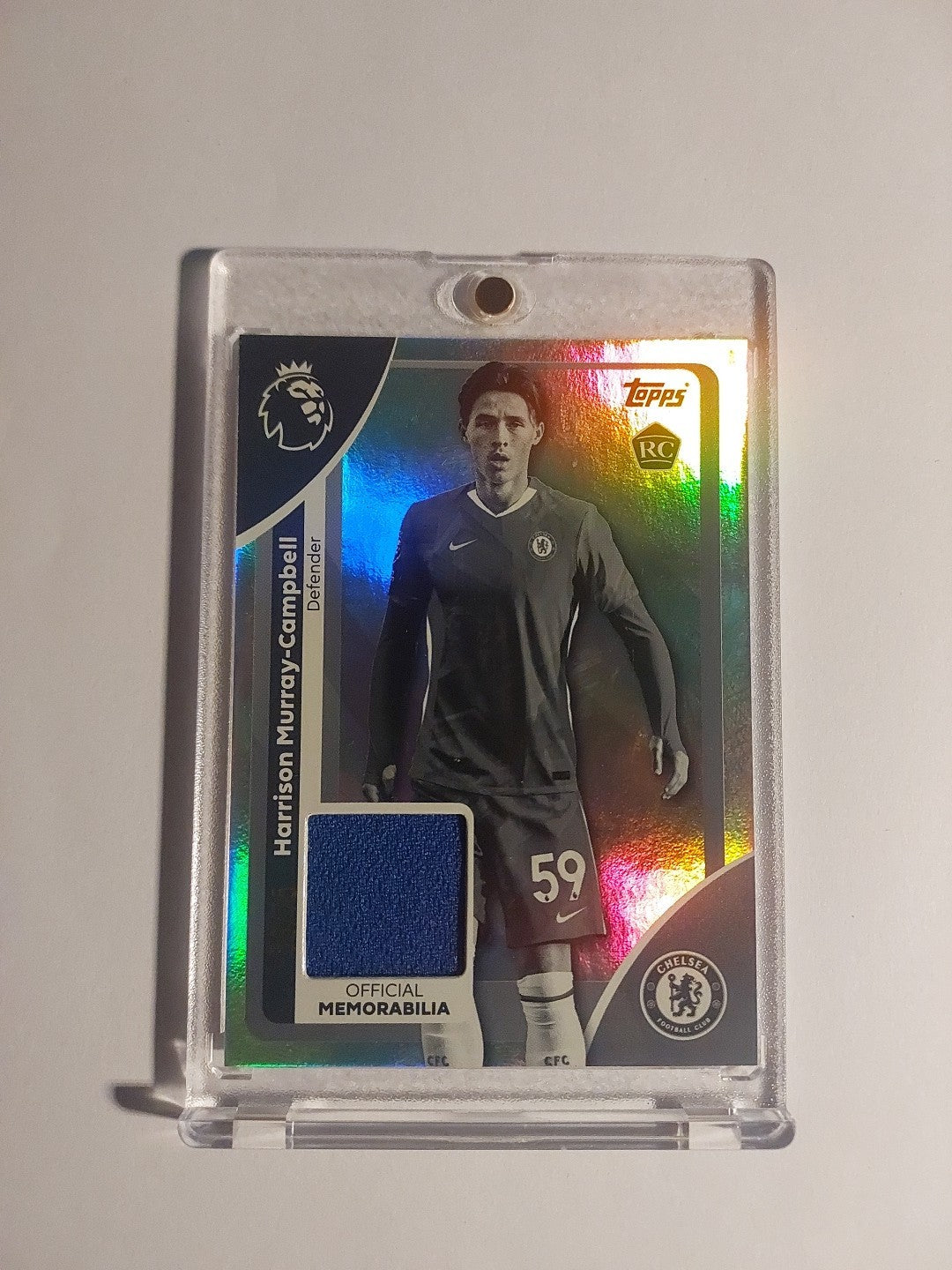 Topps Premier League 2025-26 Harrison Murray-Campbell Chelsea Patch Parallel /75 – Bild 1