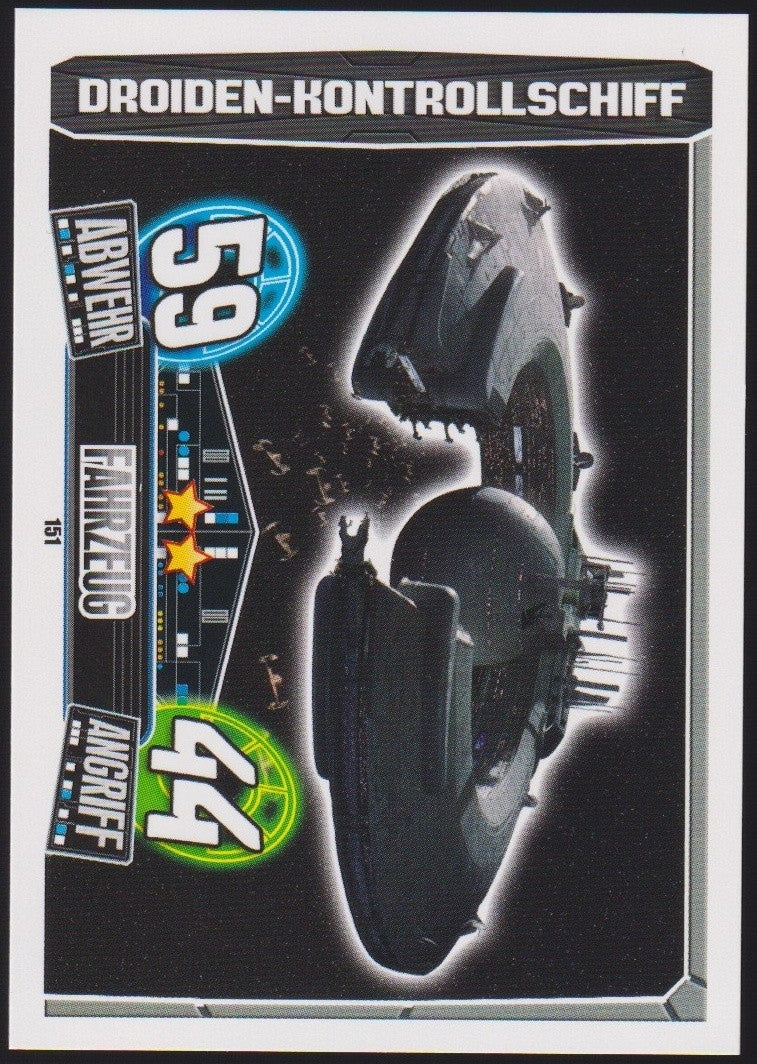 Topps Star Wars 2013 Droide-Kontrollschiff Separatist TCG Rare #151 – Bild 1