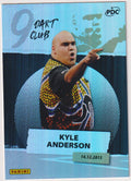 Panini PDC WC 2026 9 Dart Club Kyle Anderson Refractor Parallel – Bild 1