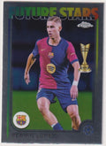 Topps Chrome 2024-25 Fermín López Rookie FC Barcelona Parallel Rare – Bild 1