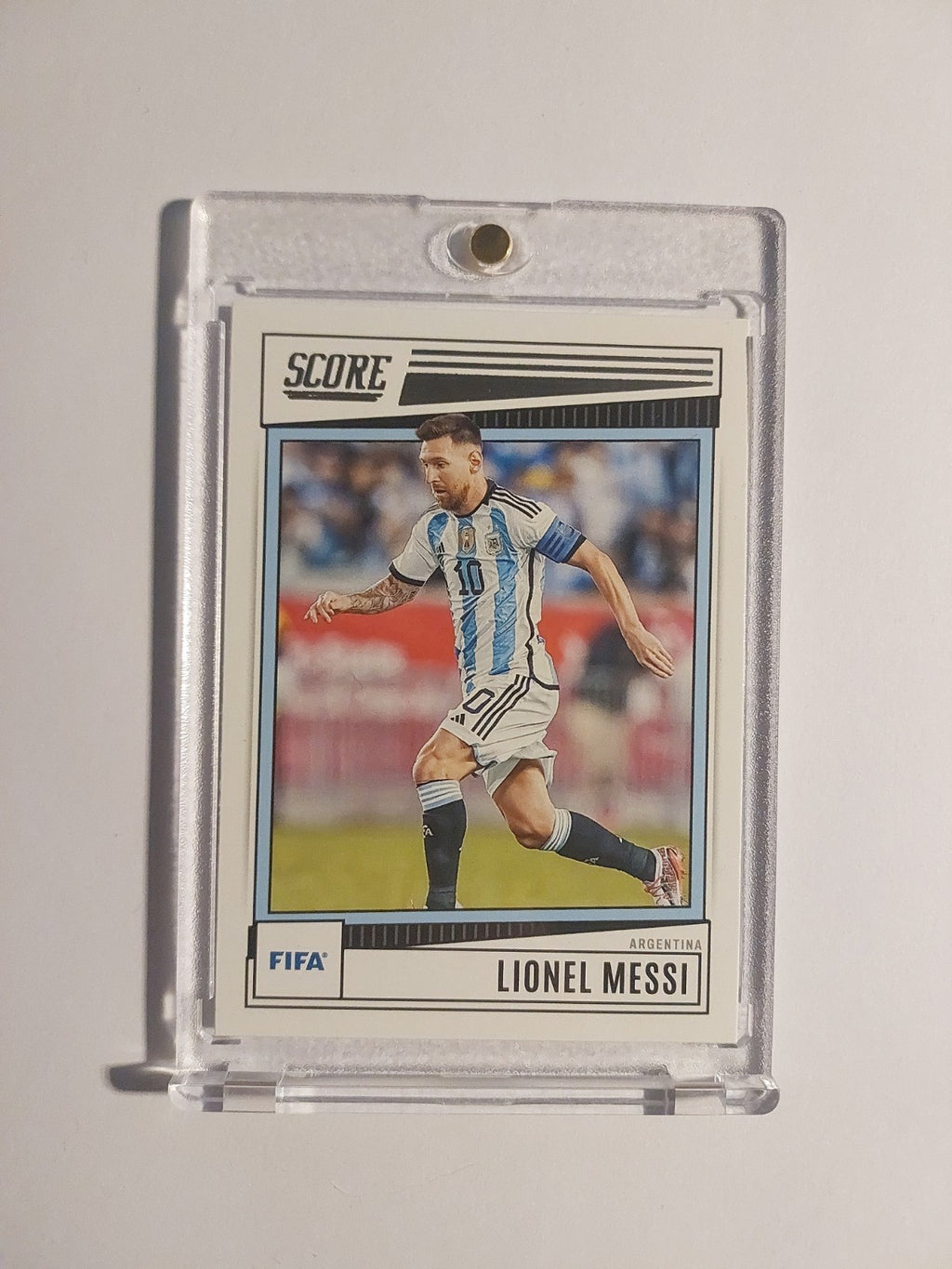 Panini Score 2022-23 Lionel Messi Argentinien Barcelona Legend Parallel Rare – Bild 1