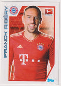 Topps Fußball Bundesliga 2012-13 Franck Ribéry FC Bayern München Offizielle – Bild 1