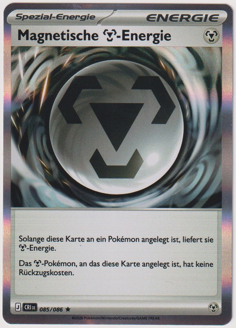 Pokemon TCG Magnetic Energy #085/086 Rare (R) Holo Deutsch 2026 – Bild 1