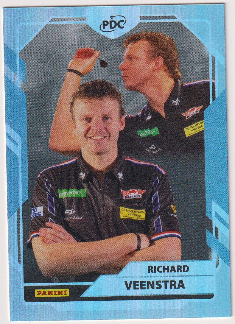 Panini PDC World Championship 2026 Richard Veenstra Refractor Parallel – Bild 1