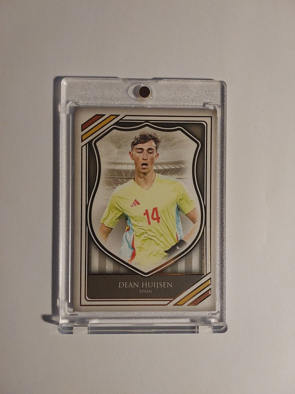 Futera Heritage 2025 Dean Huijsen Real Madrid Spanien Parallel 11/35 Ultra Rare – Bild 1