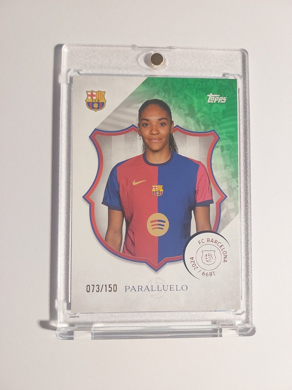 Topps 125 Jahre Barcelona 2024-25 Paralluelo Numbered 73/150 Parallel Limited – Bild 1