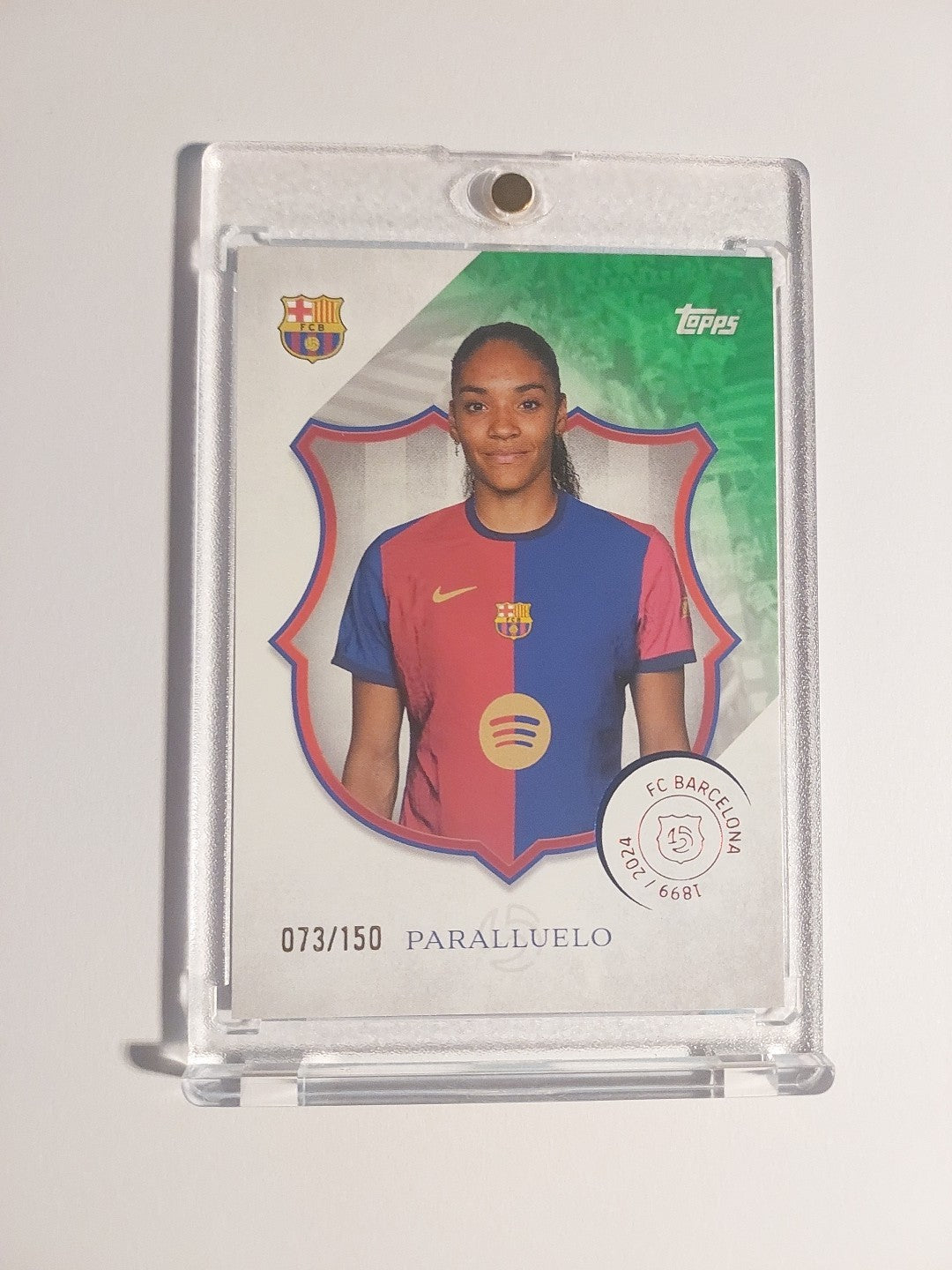 Topps 125 Jahre Barcelona 2024-25 Paralluelo Numbered 73/150 Parallel Limited – Bild 1