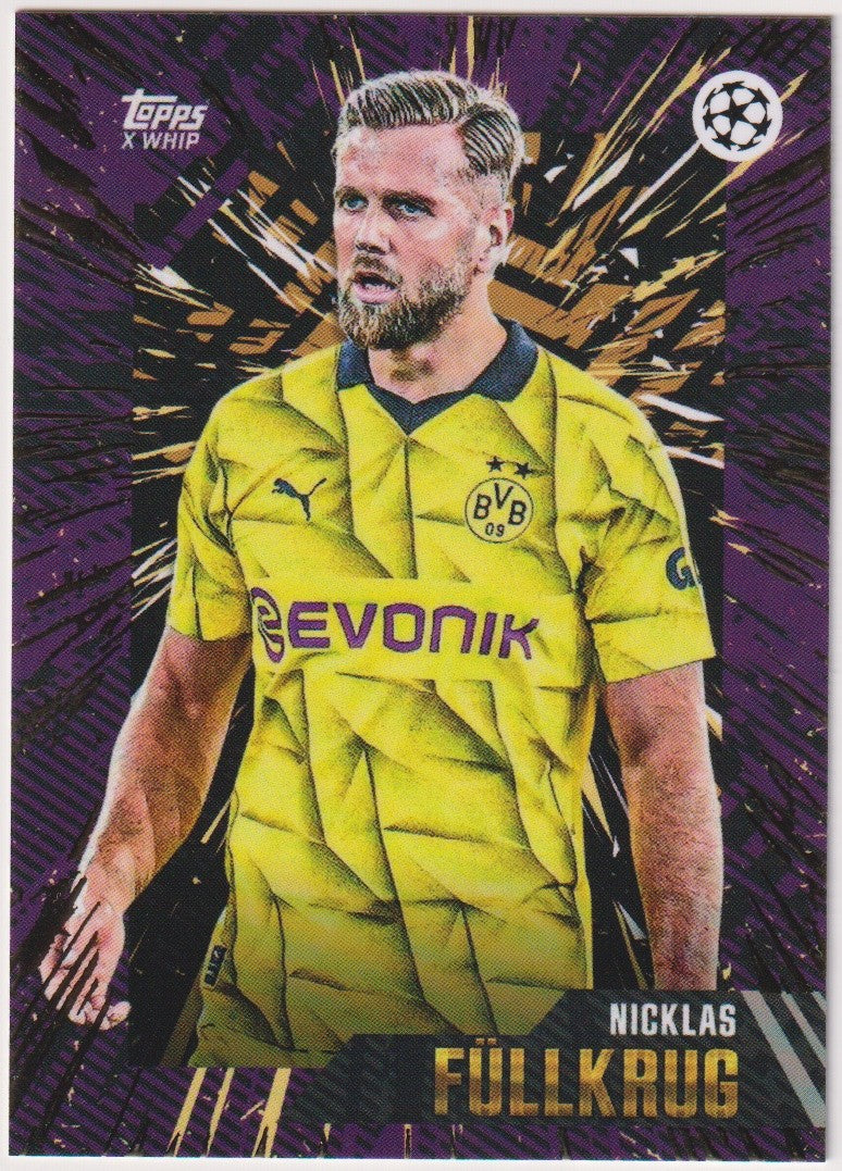 Topps UEFA Champions League Nicklas Füllkrug BVB 09 Parallel Rare – Bild 1