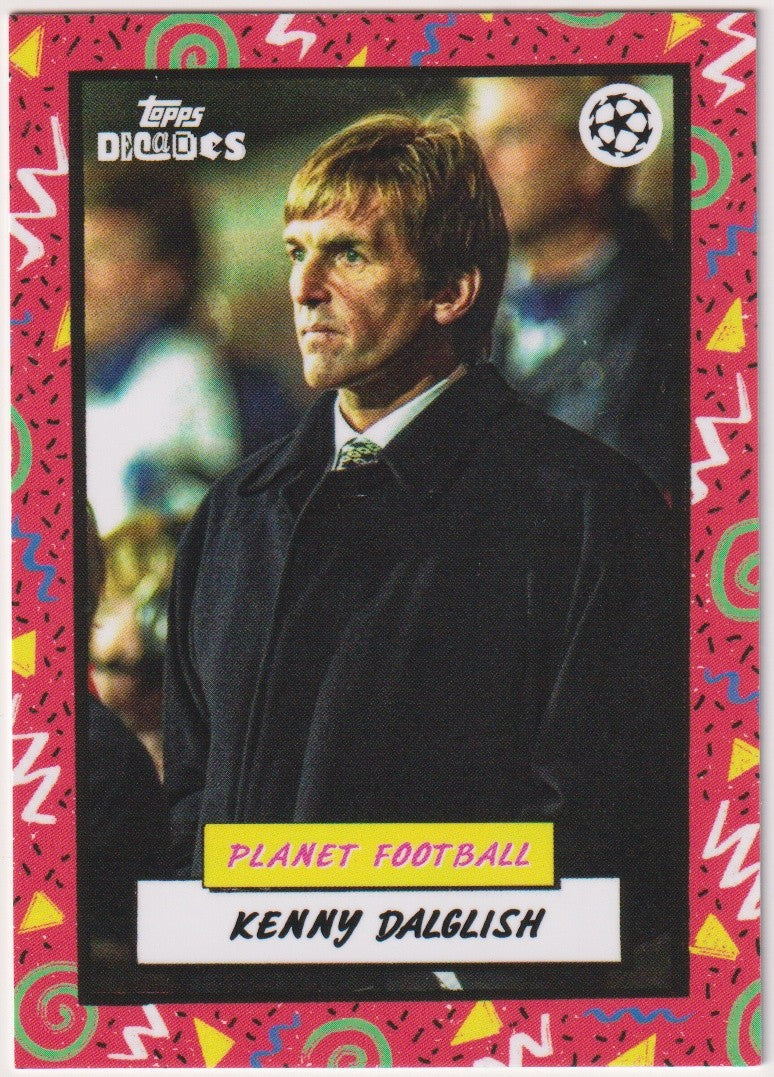 Topps Decades 2023-24 Kenny Dalglish Planet Football Parallel Rare – Bild 1