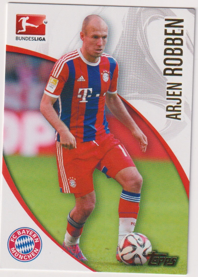Topps 2013-14 Arjen Robben FC Bayern München Parallel Rare 162 – Bild 1