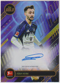 Topps Gold 2025-26 Fabio Vieira Auto Hamburger SV Current Stars Parallel 7/50 – Bild 1