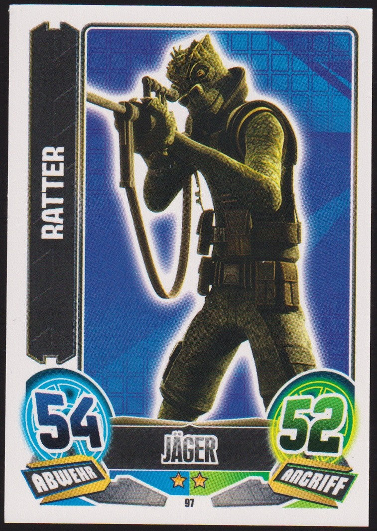 Topps Star Wars 2010 Ratter Jäger Unterwelt TCG Rare #97 – Bild 1