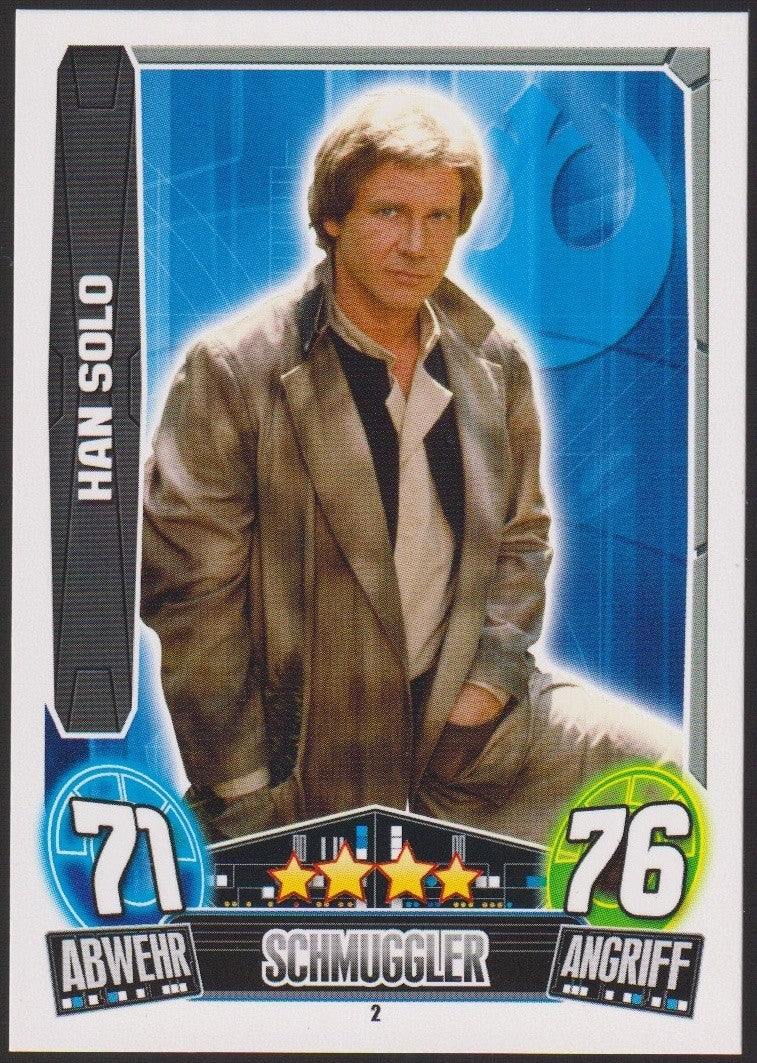 Topps Star Wars 2013 HAN SOLO Allianz (film Version TCG Ultra Rare #2 – Bild 1