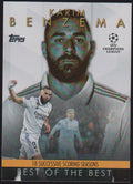Topps Best 2023-24 Karim Benzema Real Madrid C.F. UEFA Champions League Parallel – Bild 1