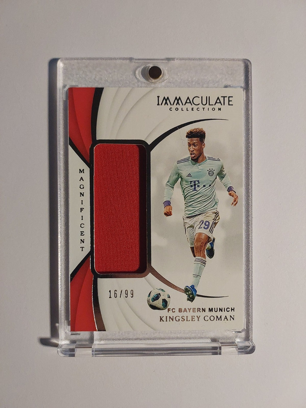 Panini Immaculate 2018-19 Kingsley Coman Patch Relic Bayern München Parallel /99 – Bild 1