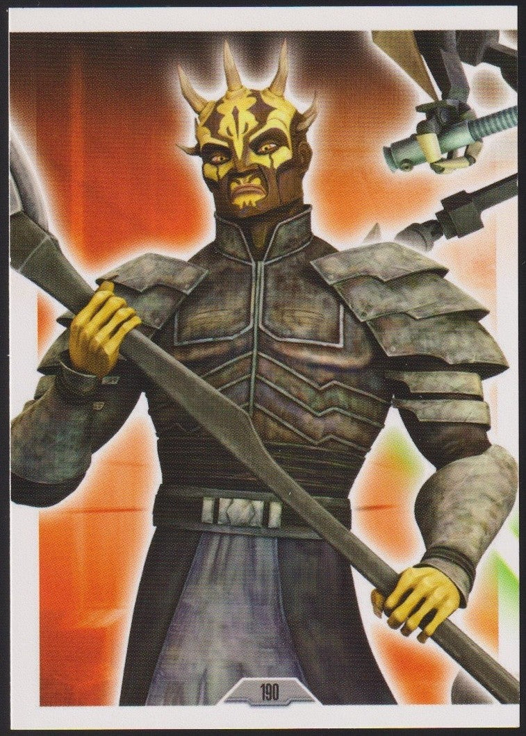 Topps Star Wars 2011 Savage Opress Sith Separatisten Full Art TCG Rare #190 – Bild 1