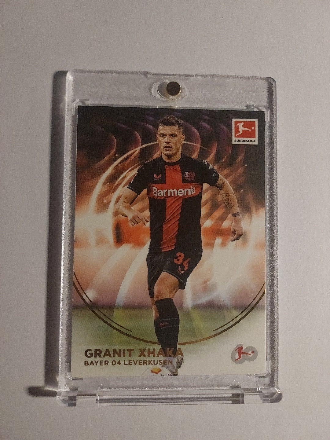 Topps 60 Jahre Bundesliga 2023-24 Granit Xhaka Bayer Leverkusen Parallel Rare – Bild 1