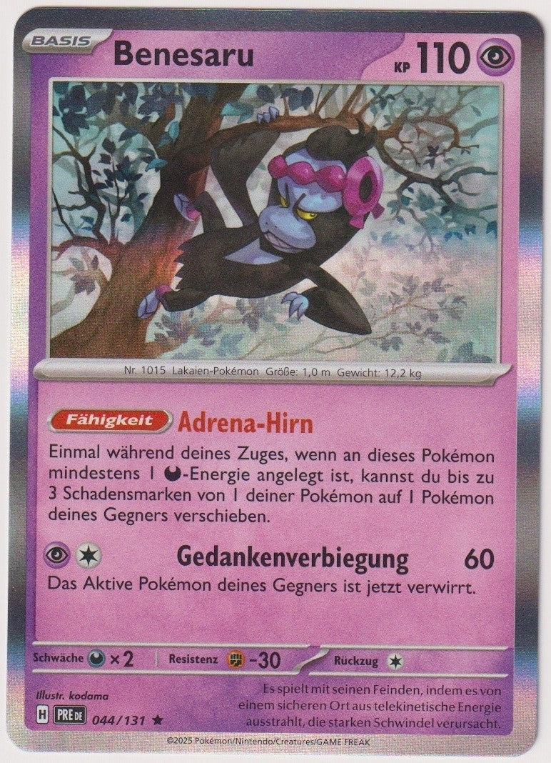 Pokemon TCG Munkidori #44/131 Rare (R) Holo Deutsch 2025 – Bild 1