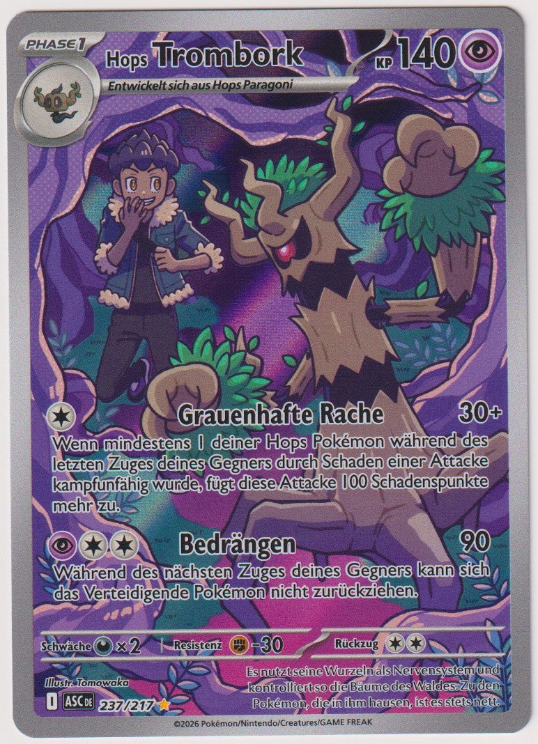 Pokemon TCG Trevenant #237/217 Illustration Rare (IR / AR) Holo Deutsch 2026 – Bild 1