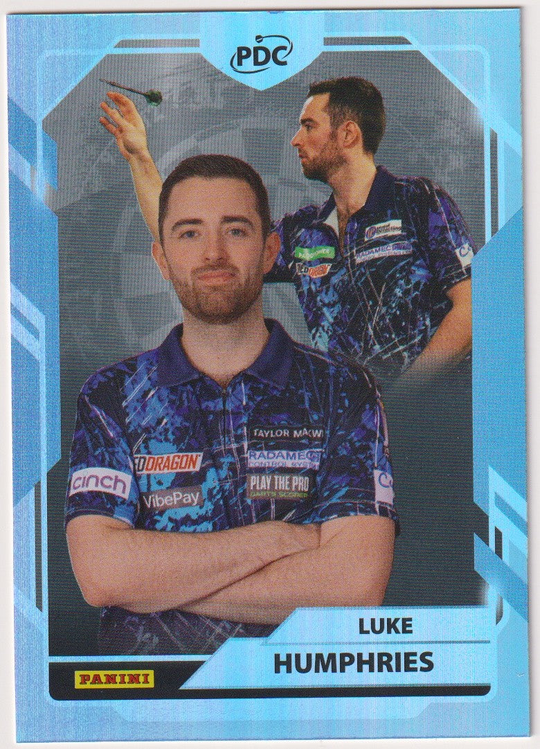 Panini PDC World Championship 2026 Luke Humphries Refractor Parallel – Bild 1
