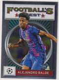 Topps Football's Finest 2021-22 Alejandro Balde Rookie FC Barcelona Parallel – Bild 1