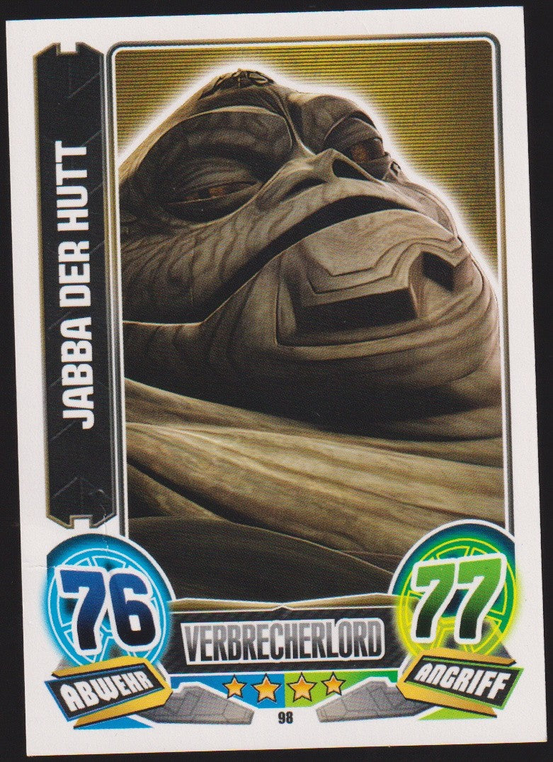 Topps Star Wars 2010 Jabba Hutt Unterwelt TCG Rare #98 – Bild 1